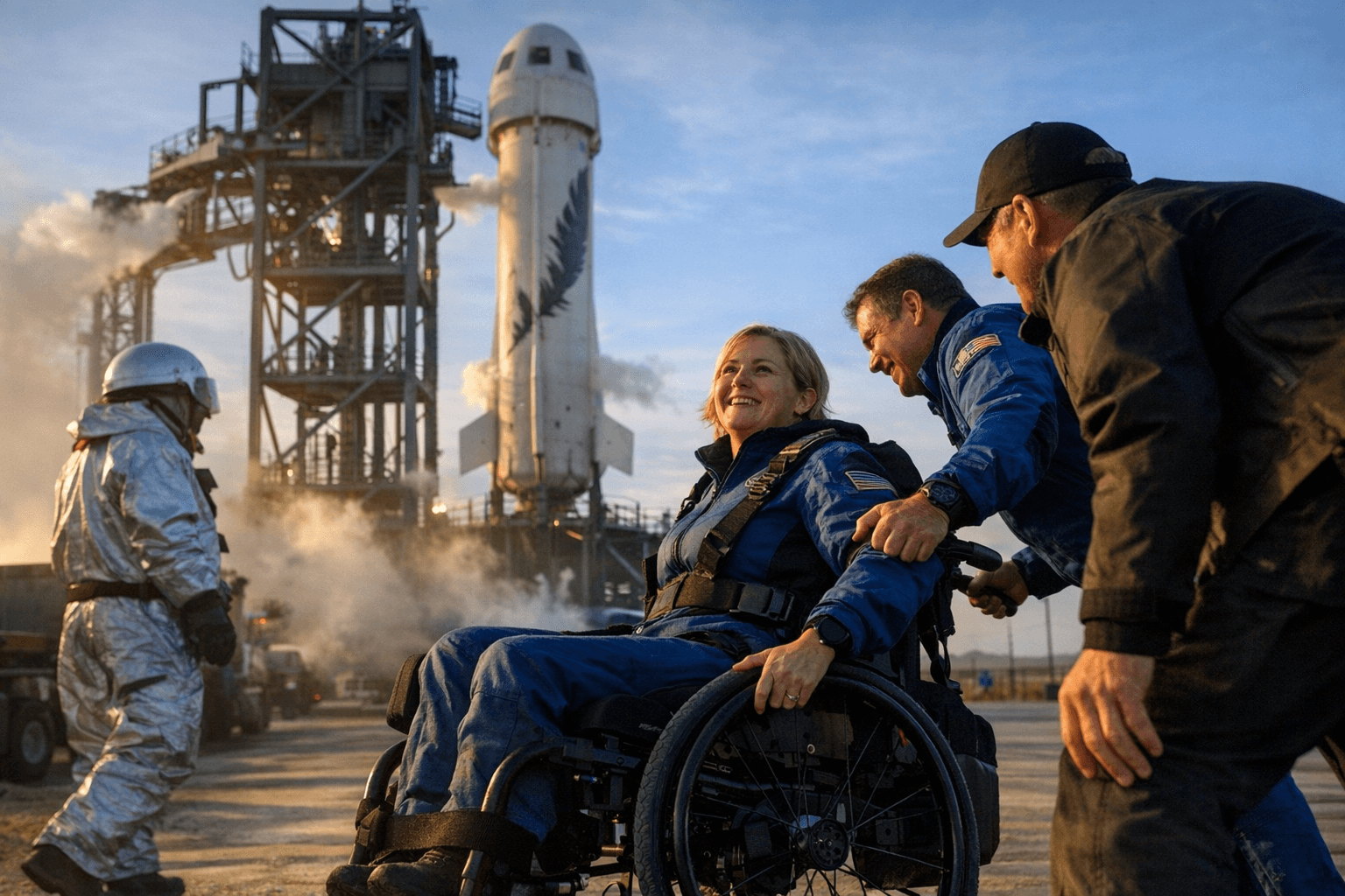 Paraplegic Engineer Becomes First Wheelchair User to Cross Kármán Line