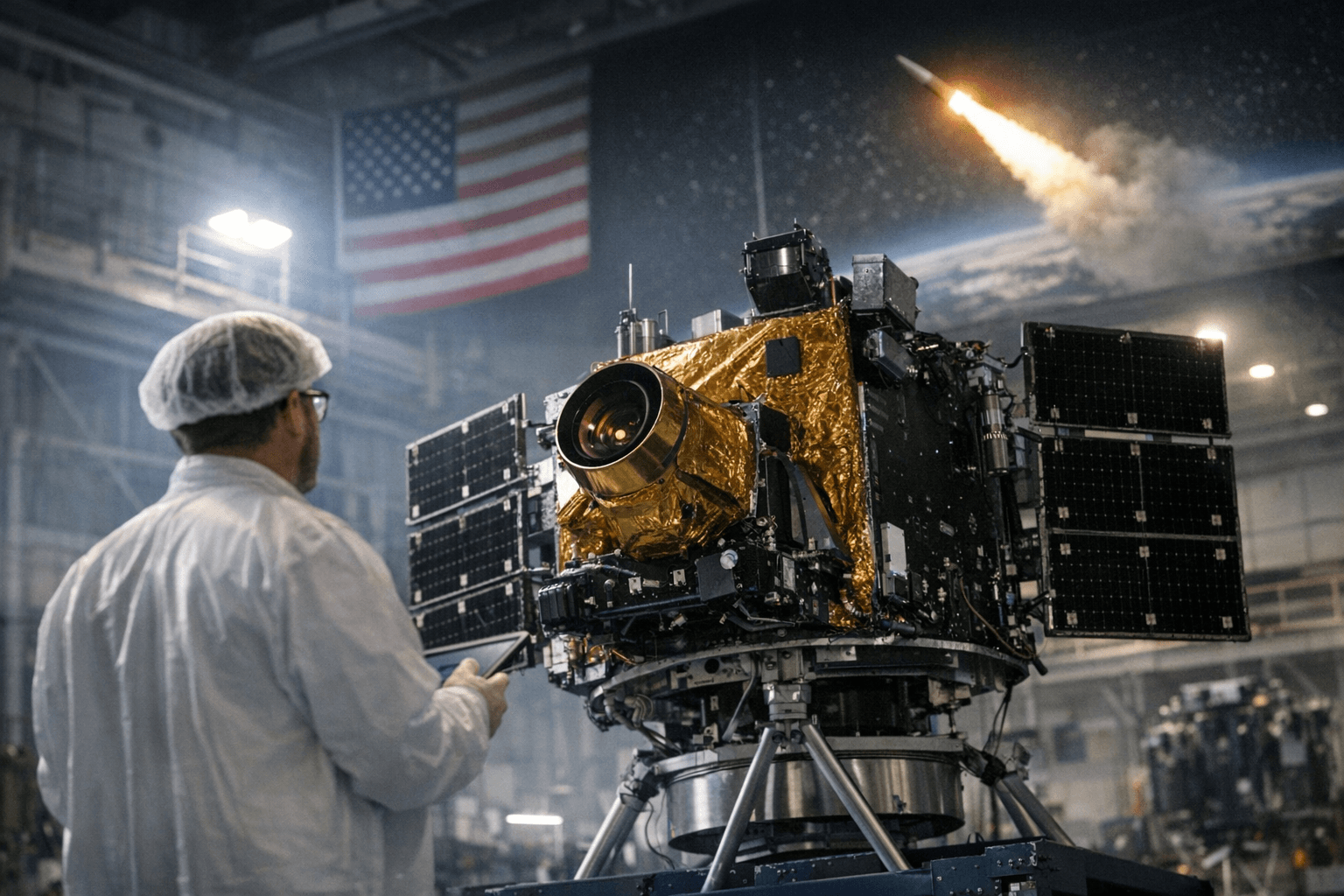 Space Development Agency Awards 3.5 Billion for 72 Tracking Satellites