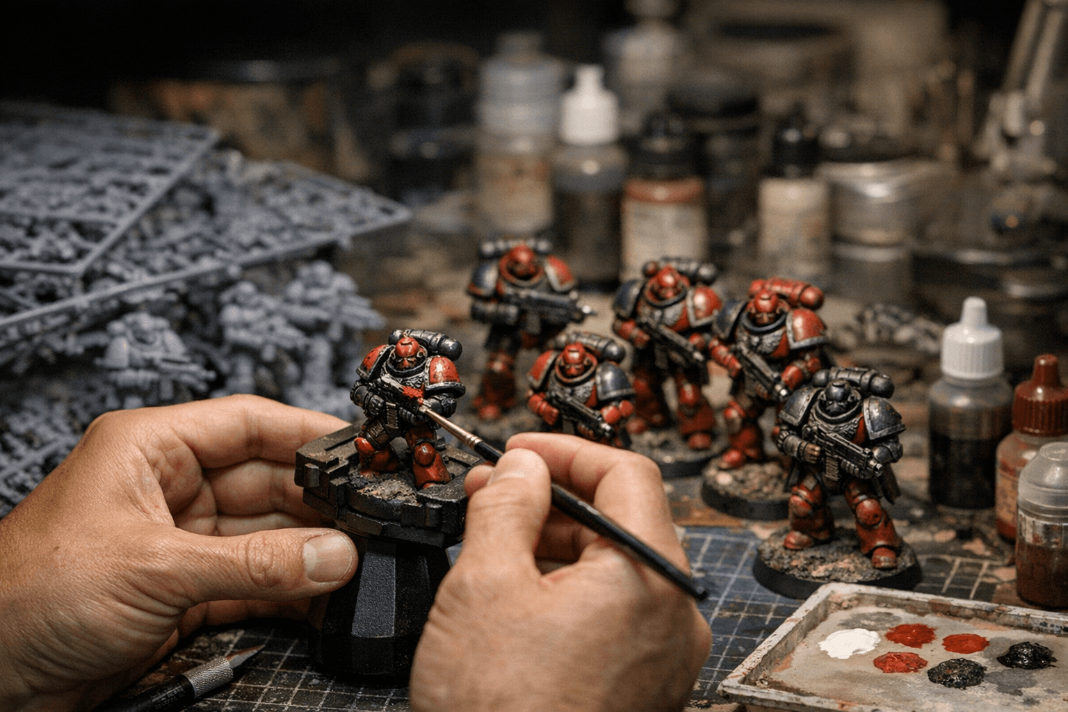 Beginner Painting Guide, Get Tabletop Ready Faster in Warhammer 40k