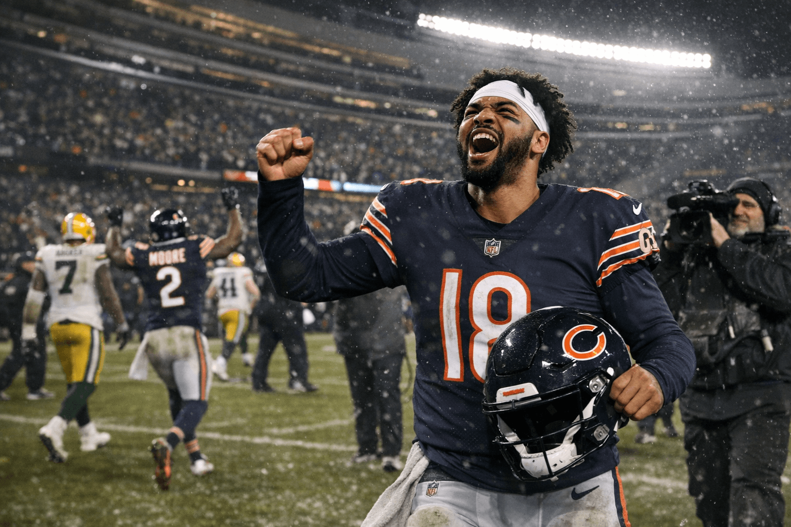 Caleb Williams Walks Off Overtime, Bears Upset Packers at Soldier Field