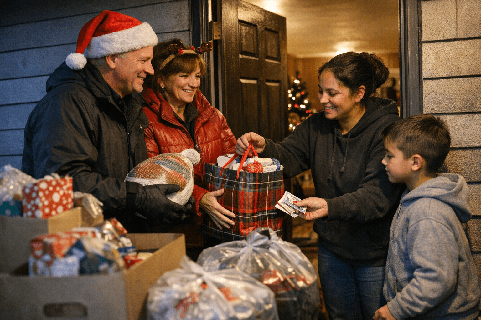 Allendale Class of 1983 Provides Holiday Food and Gift Support