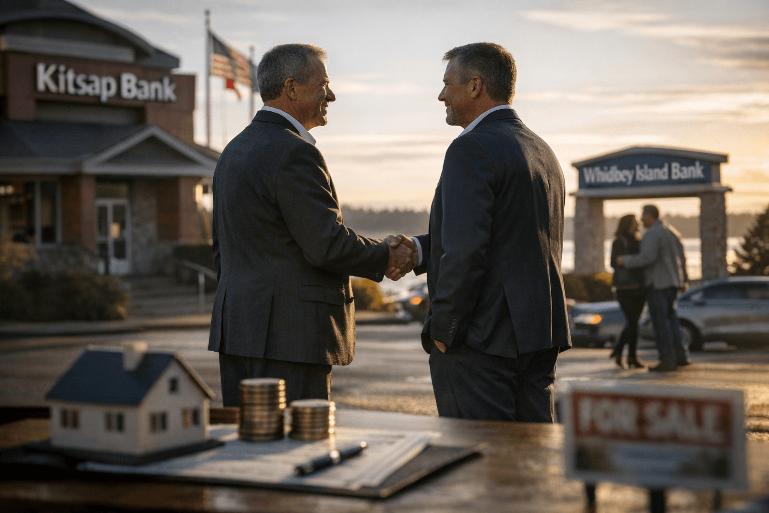 Whidbey Island Bank expands, Heritage Bank acquires Kitsap Bank