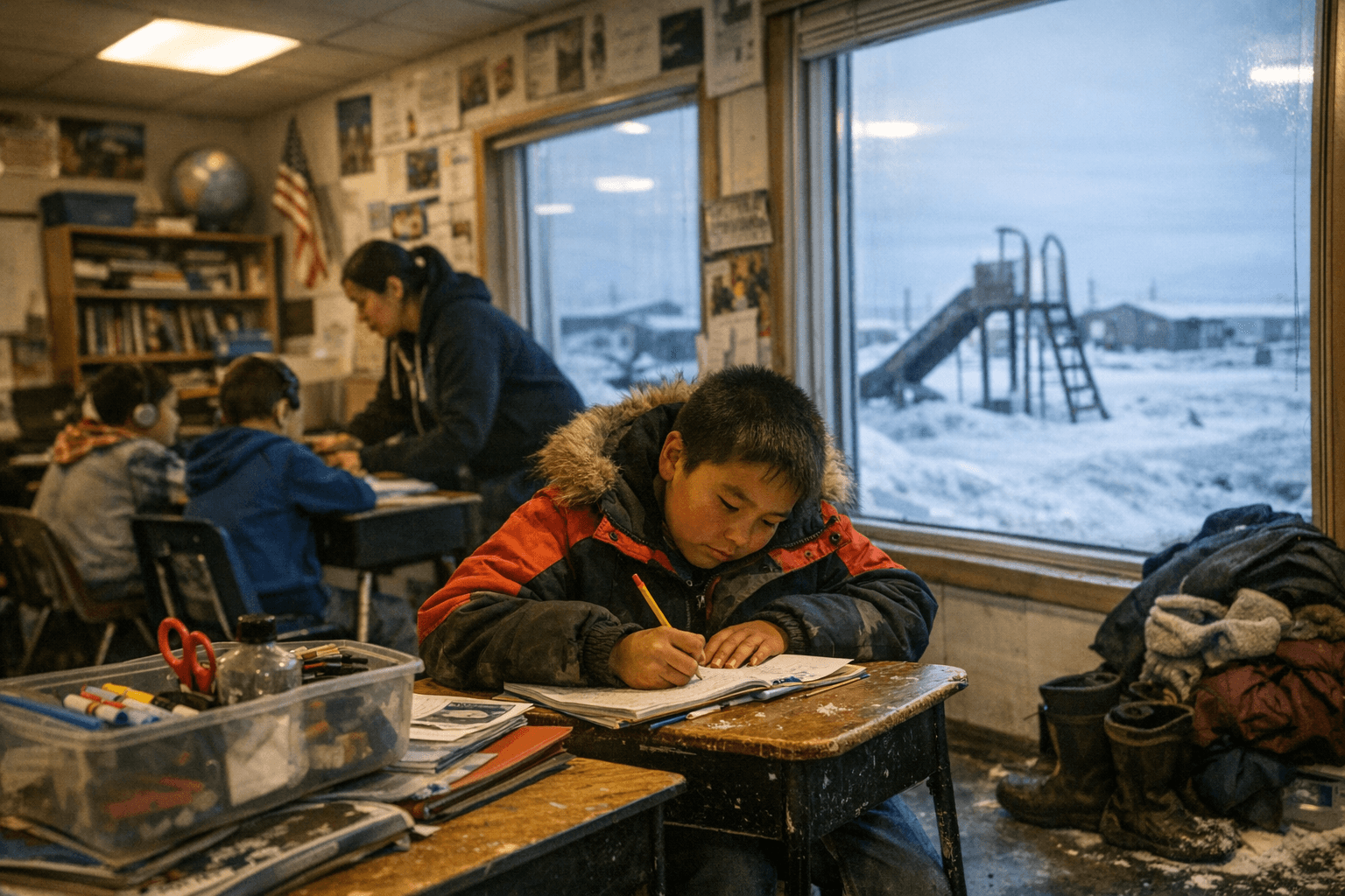 Crowdfunding Reveals Classroom Needs in North Slope Borough Schools