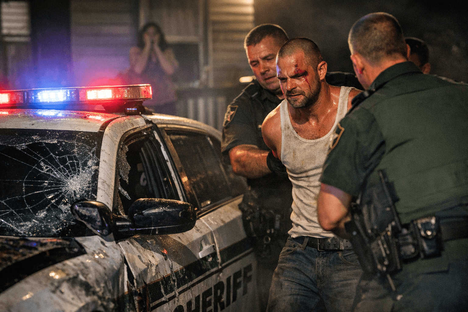 Brooksville man arrested after domestic assault, patrol car vandalism