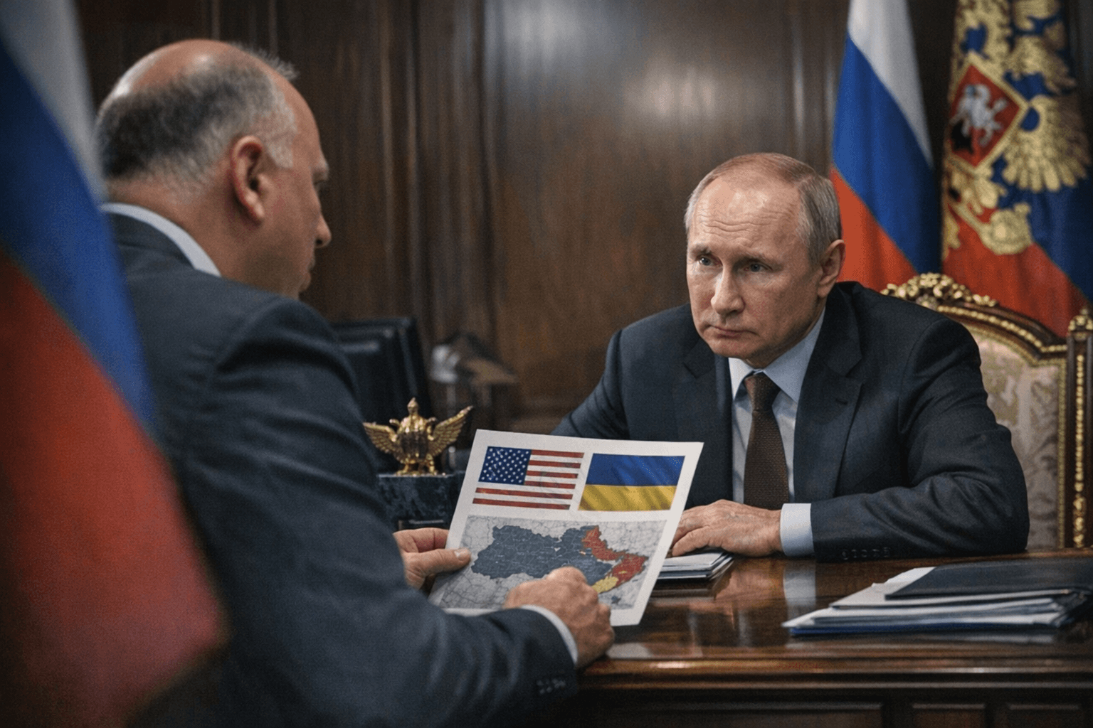 Kremlin envoy to brief Putin on U.S. Ukraine settlement proposals