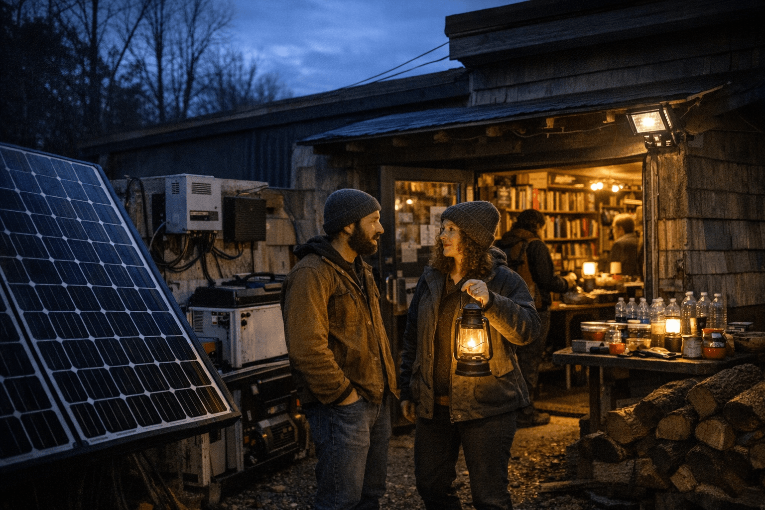Firestorm Books goes off grid, strengthens West Asheville emergency resilience