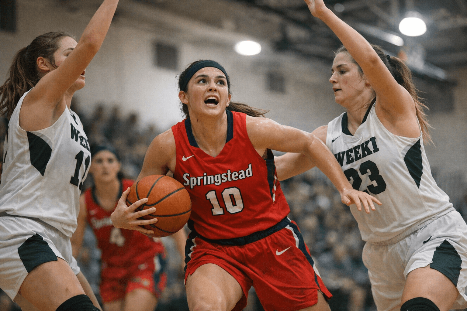 Springstead Girls Beat Weeki Wachee 42 21, Improve Record