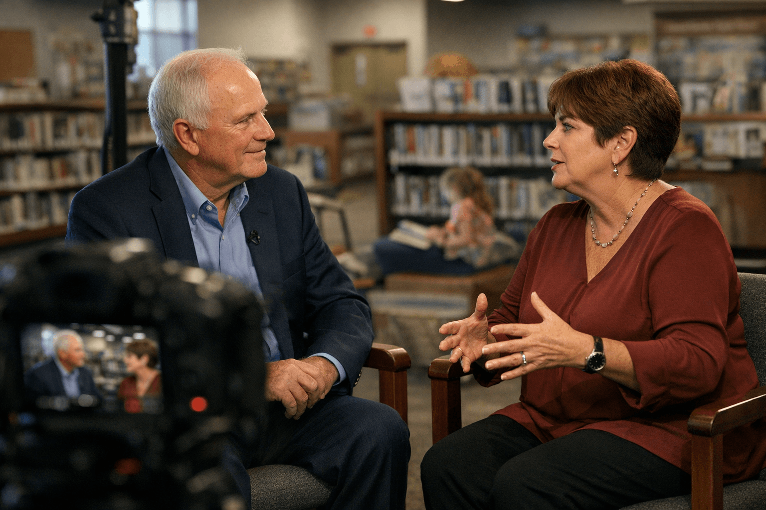 Judge New Highlights Library Services, Staff in County Video Series