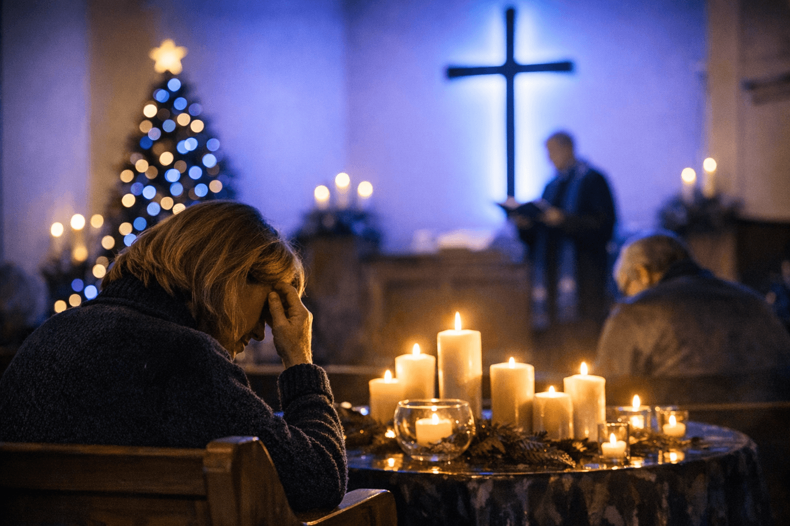 Brunswick United Methodist Held Blue Christmas Service for Grievers