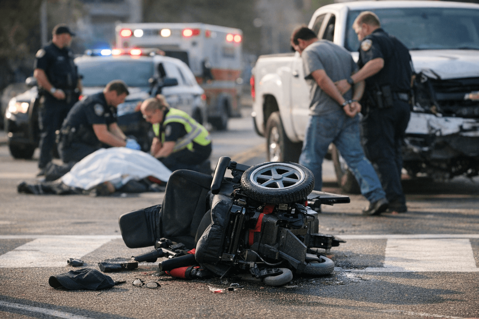 Storm Lake Man Arrested After Truck Strikes Wheelchair User