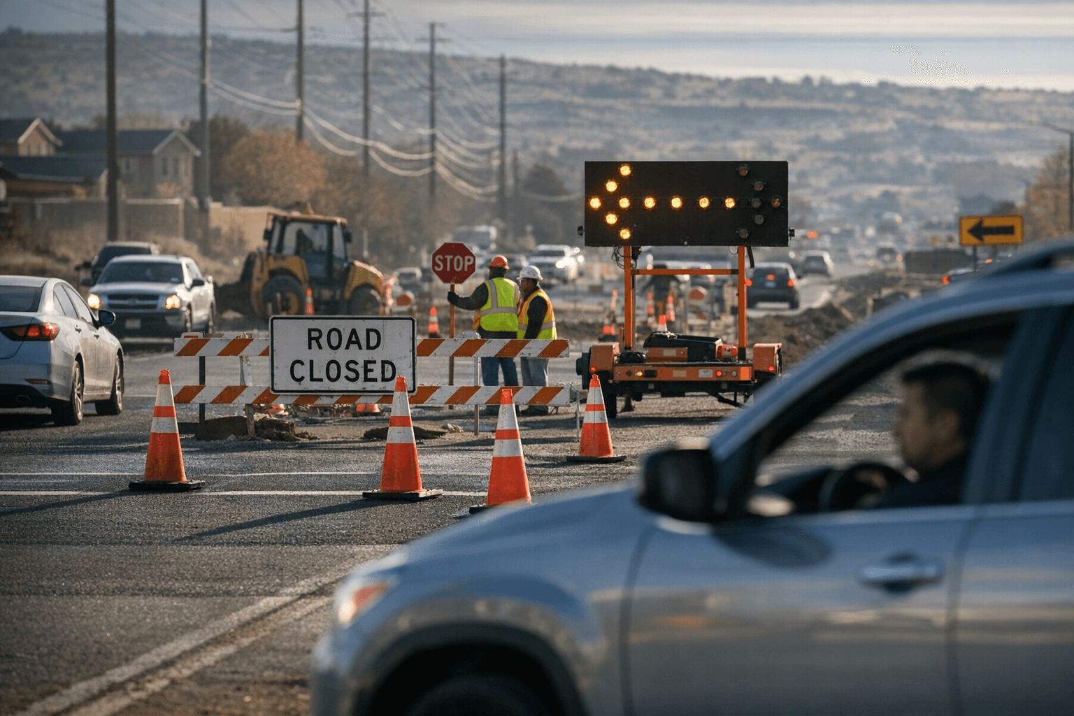 Partial Closure of Loma Colorado Boulevard Affects Local Commute
