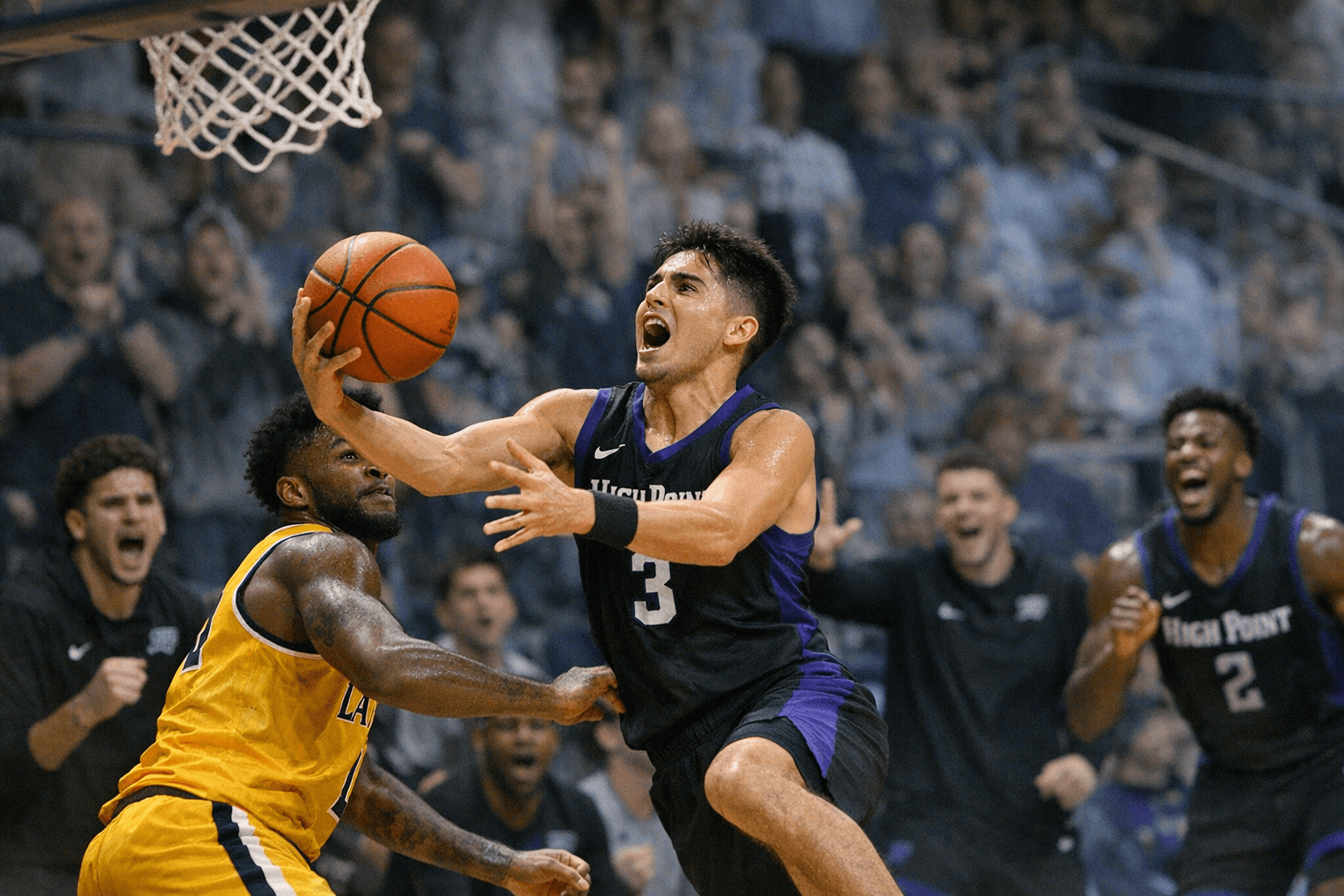 Martinez Sparks High Point, Bench Delivers in 84 72 Win