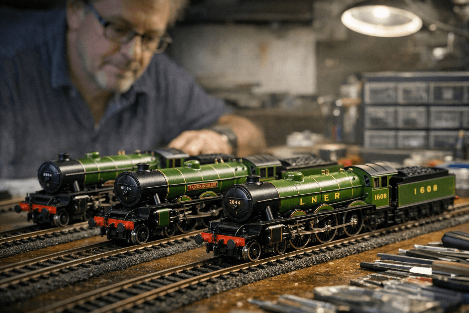 Dapol Confirms Decorated Samples for N Gauge LNER B17 Project