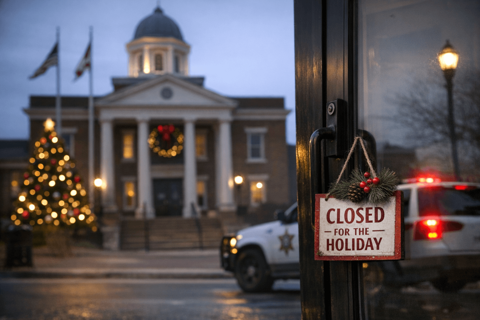 Autauga County Government Offices Closed for Christmas Holiday