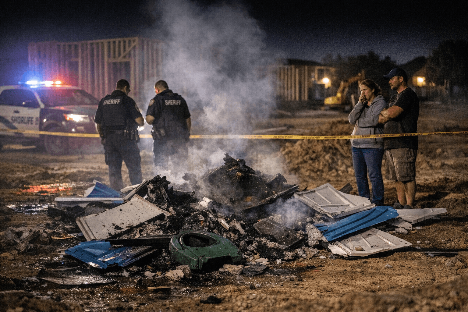 Explosions Destroy Portable Toilet, Stoke Fear in Valencia County Neighborhood