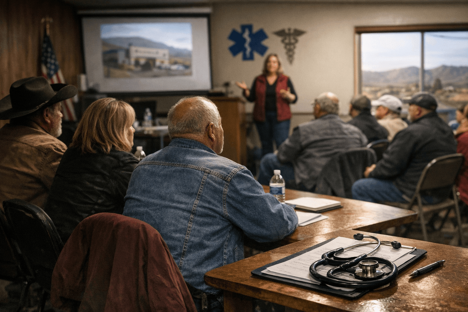 Tonopah Boards Noted Possible Quorum at Rural Health Meeting