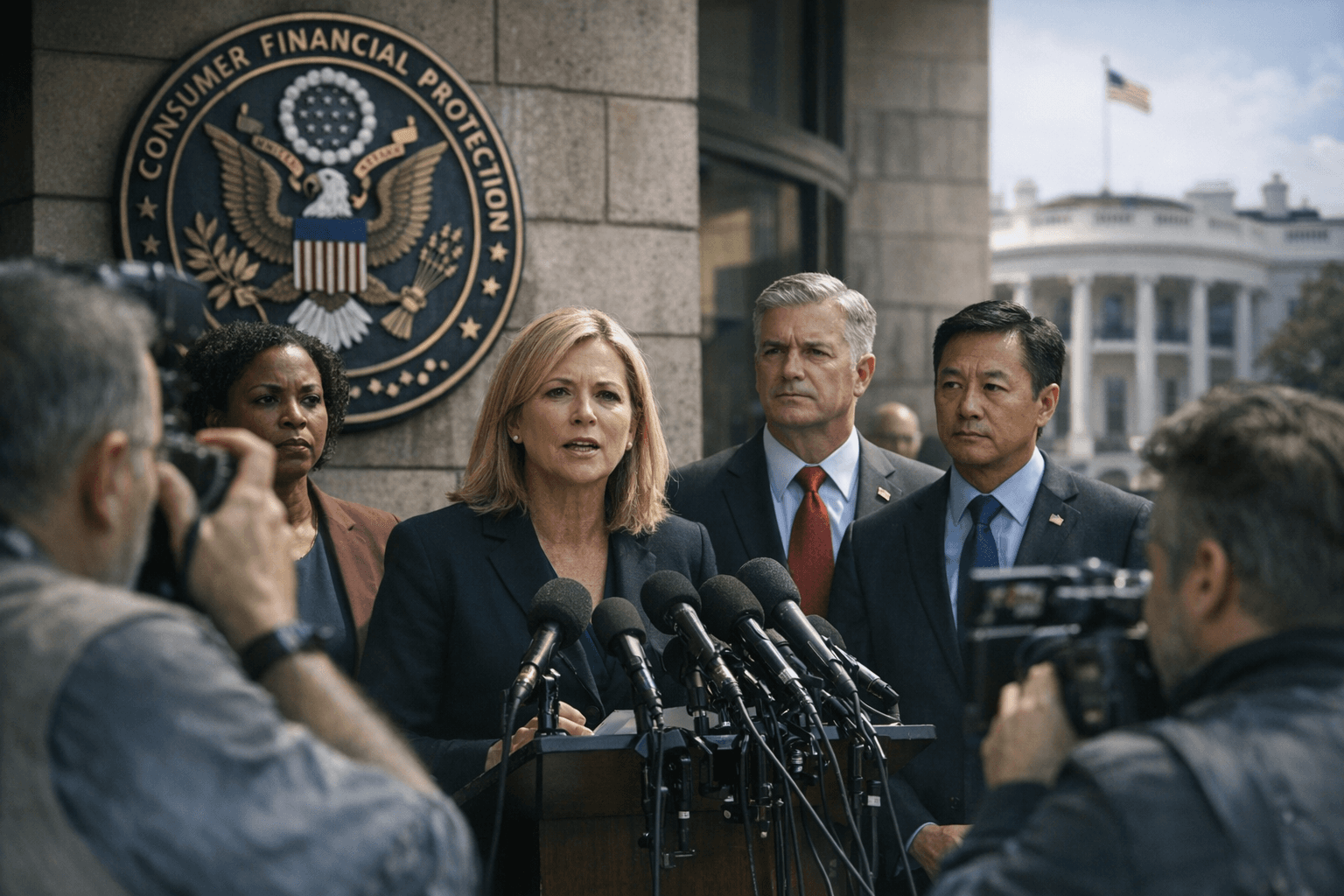 Democratic Led Attorneys General Sue to Block CFPB Defunding