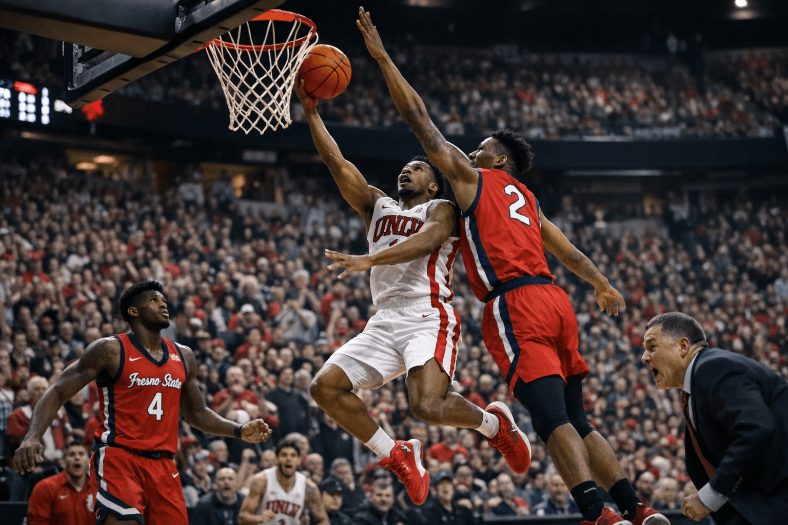 UNLV Uses Second Half Surge to Top Fresno State