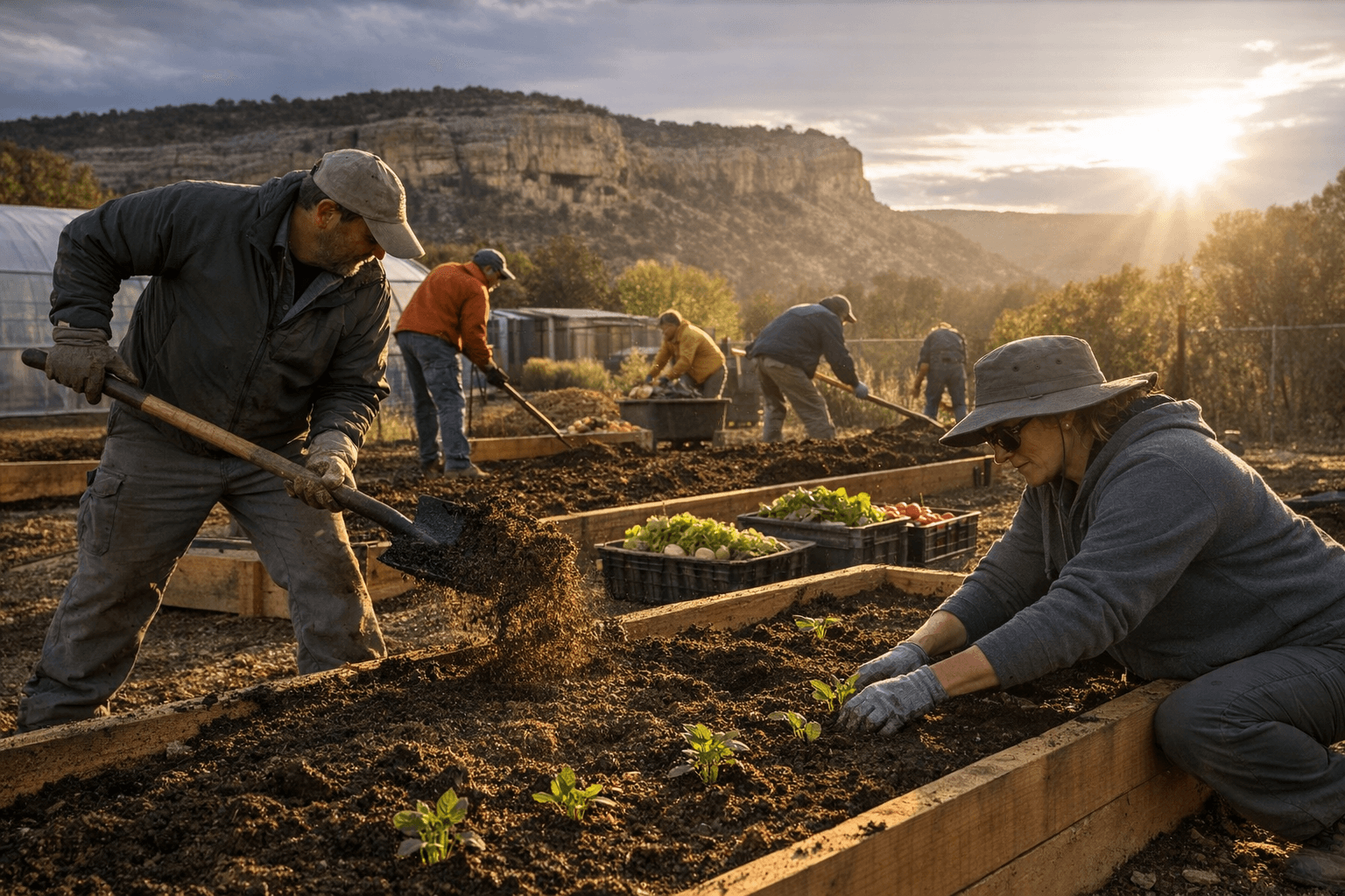Mesa Verde Staff Expand Food Bank Gardens, Boost Local Food Security