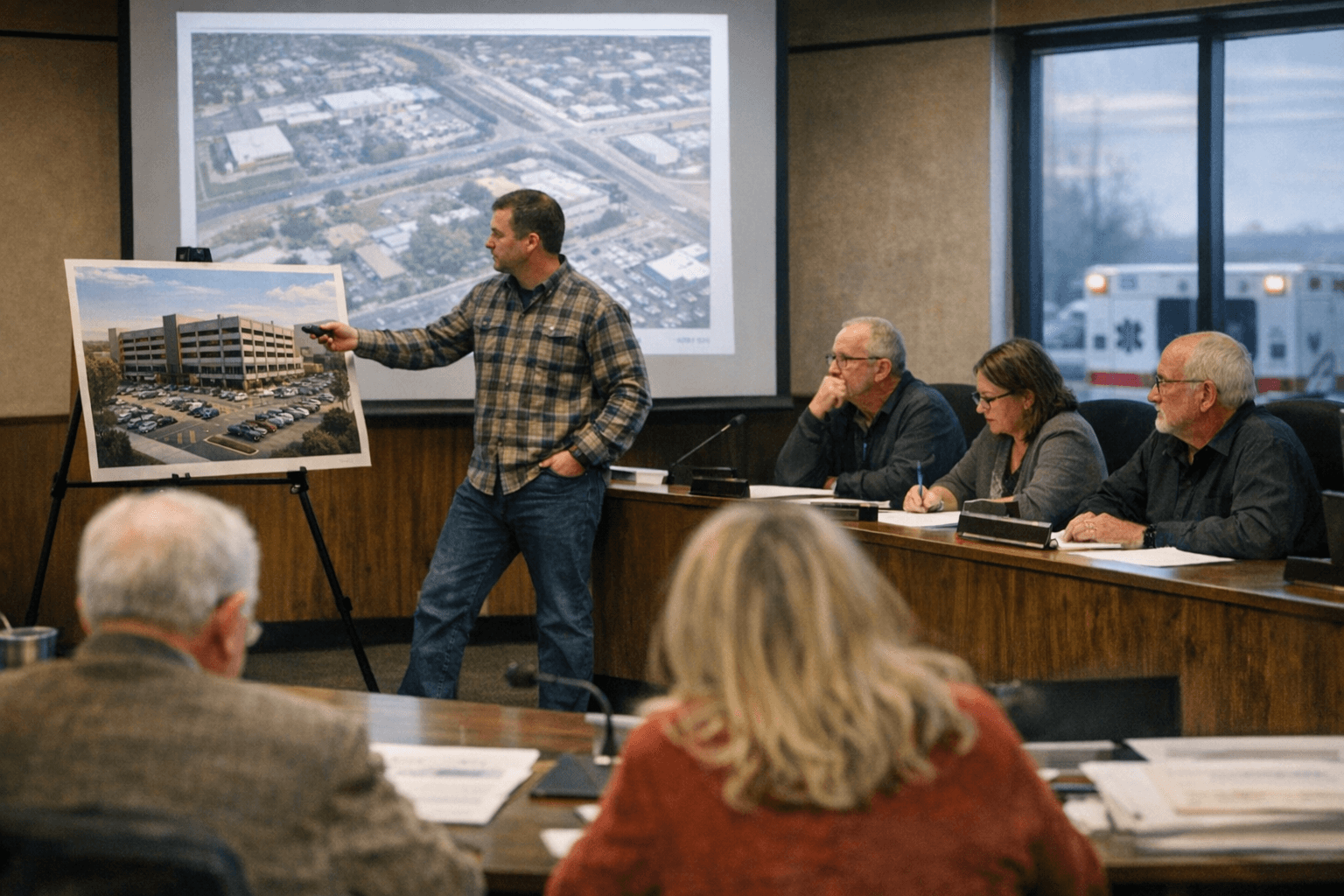 Laramie Planning Commission Reviews Hospital District Parking Proposal