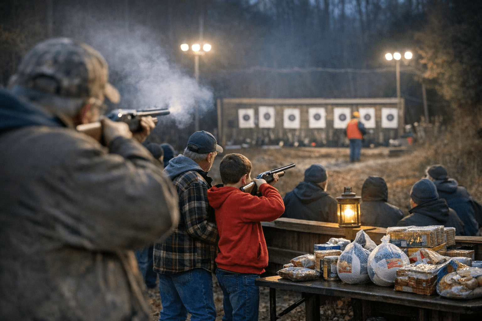 Wake Forest Moose Turkey Shoot Revives Holiday Community Giving