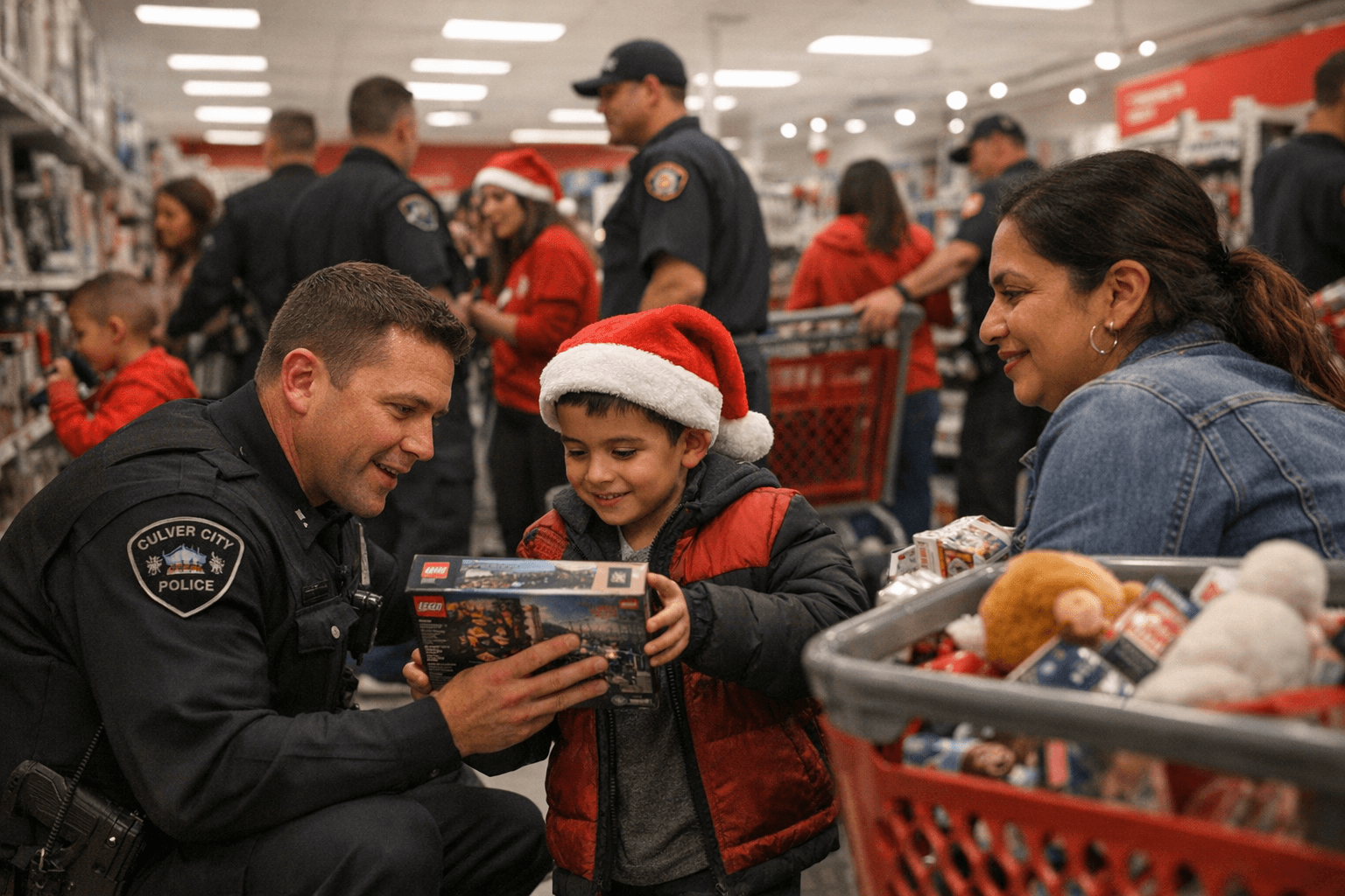 Culver City Police and Target Host Heroes and Helpers Night