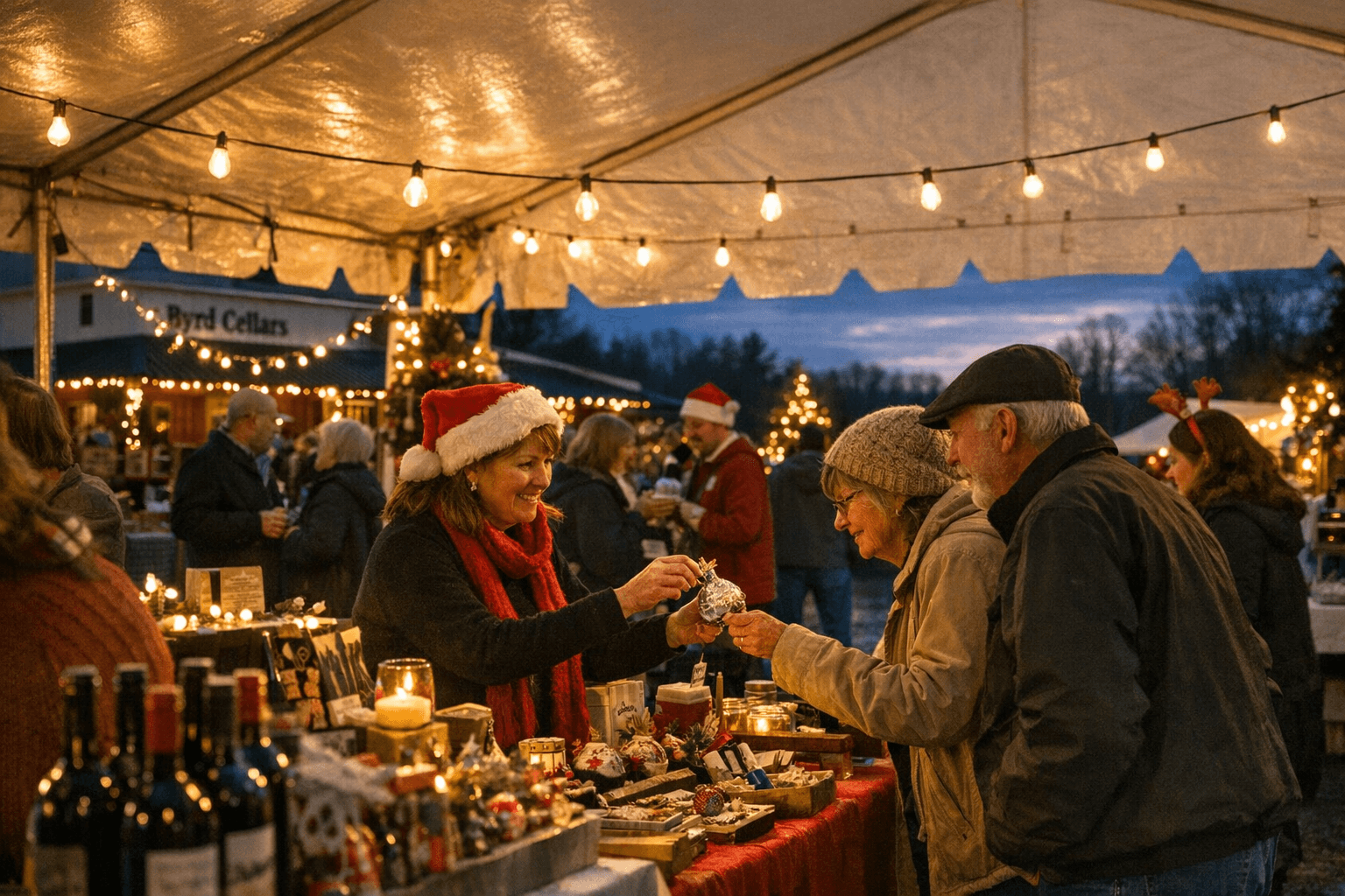 Holiday Pop Up Brings Local Vendors and Cheer to Goochland
