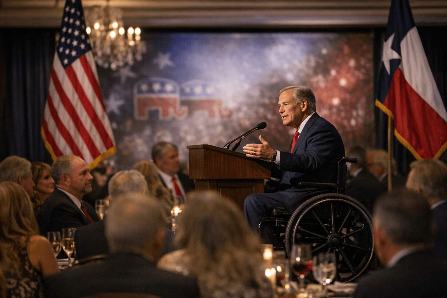 Governor Greg Abbott To Appear At Rockwall County Republican Dinner