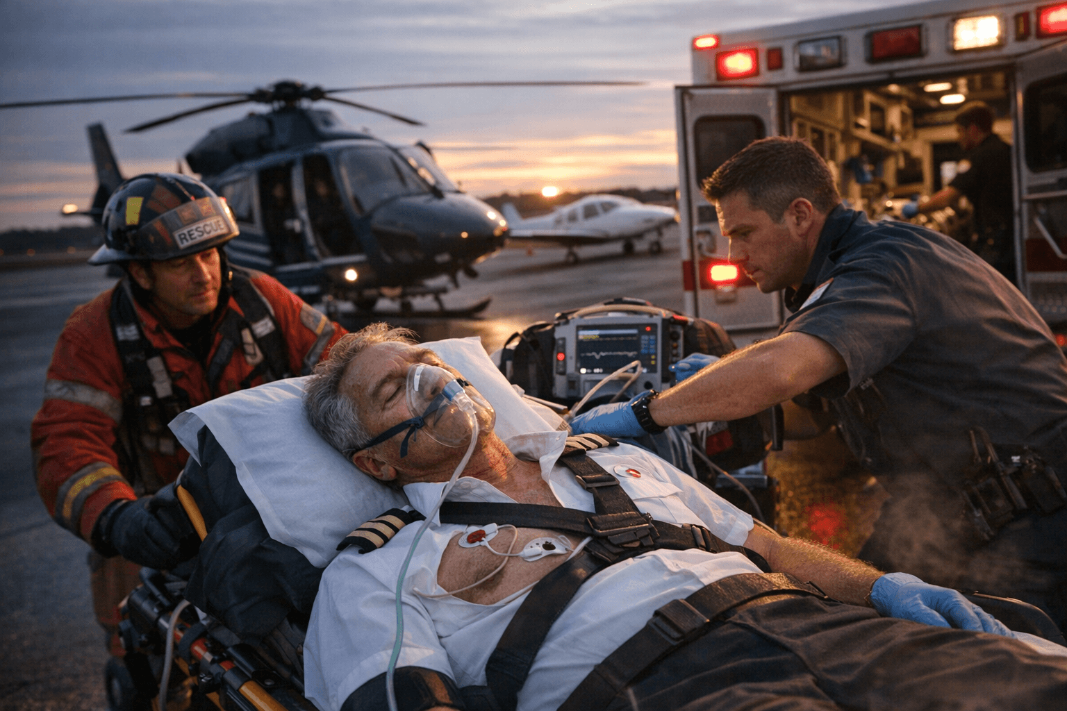 Rapid Seminole Response Saves Pilot, Heart Attack Treated in Under 90 Minutes
