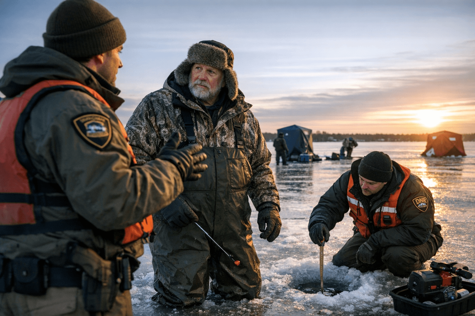 DNR Roundup Guides Local Anglers, Safety Ahead of December 26