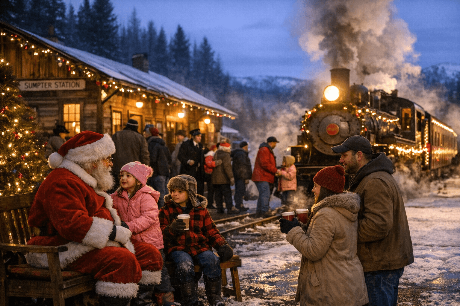 Sumpter Christmas Trains Boost Holiday Tourism, Help Local Businesses