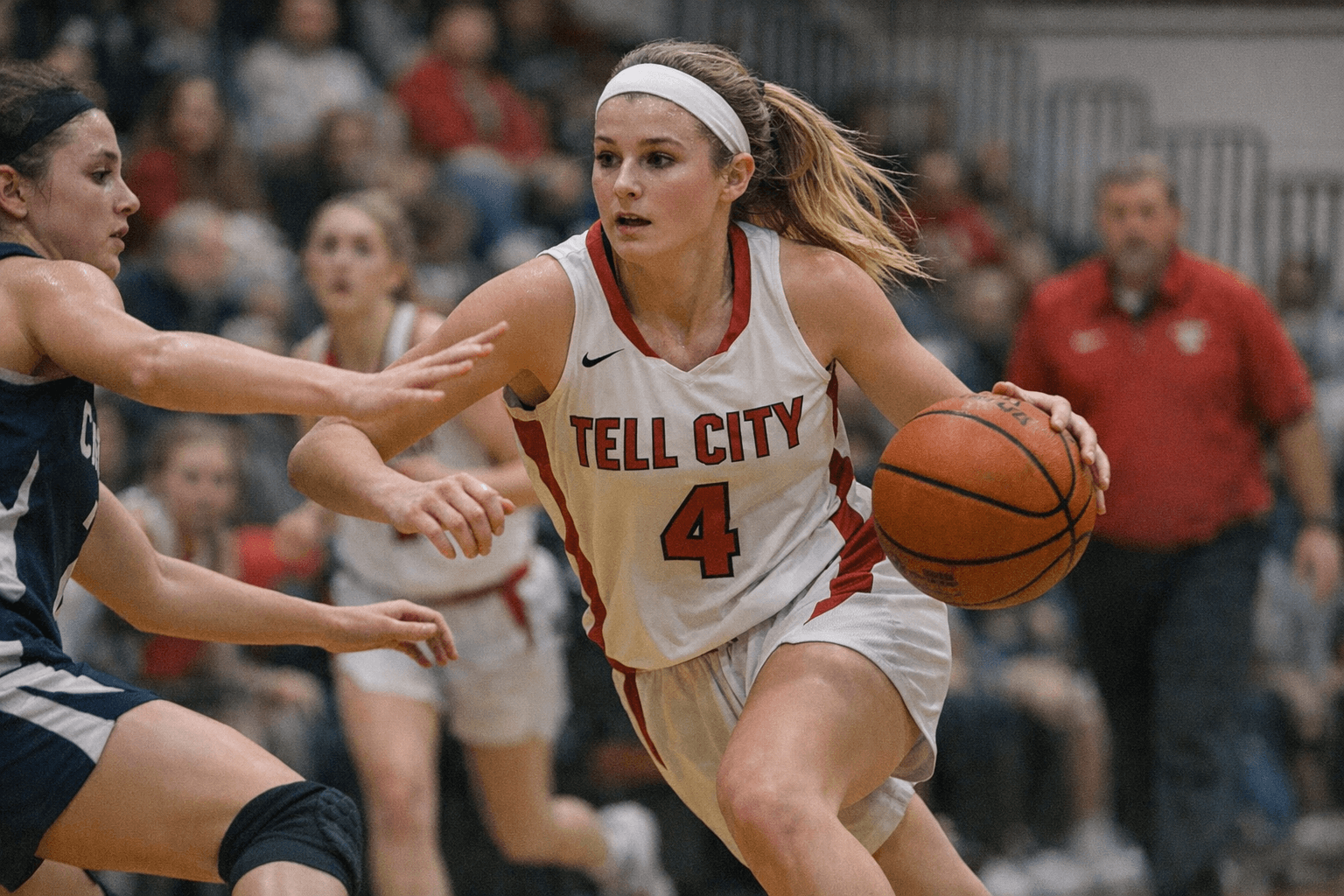 Tell City Girls Basketball Wins, Addie Coyle Leads with 22 Points