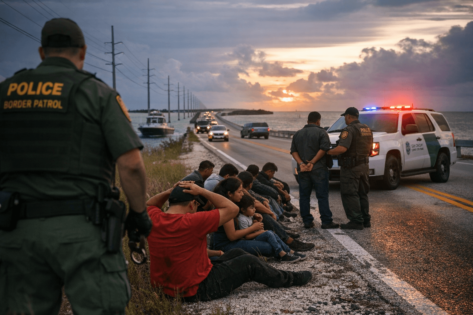 Federal immigration enforcement intensifies along Overseas Highway, strains Keys communities