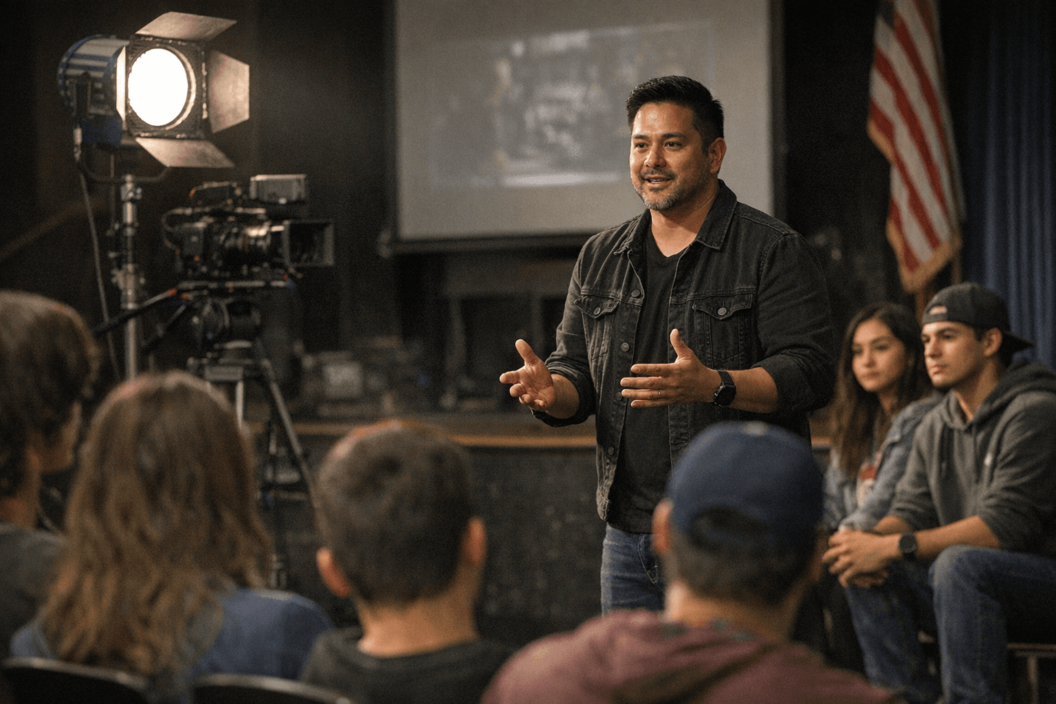 Yuma Native Returns Home, Encourages Students to Pursue Film Careers