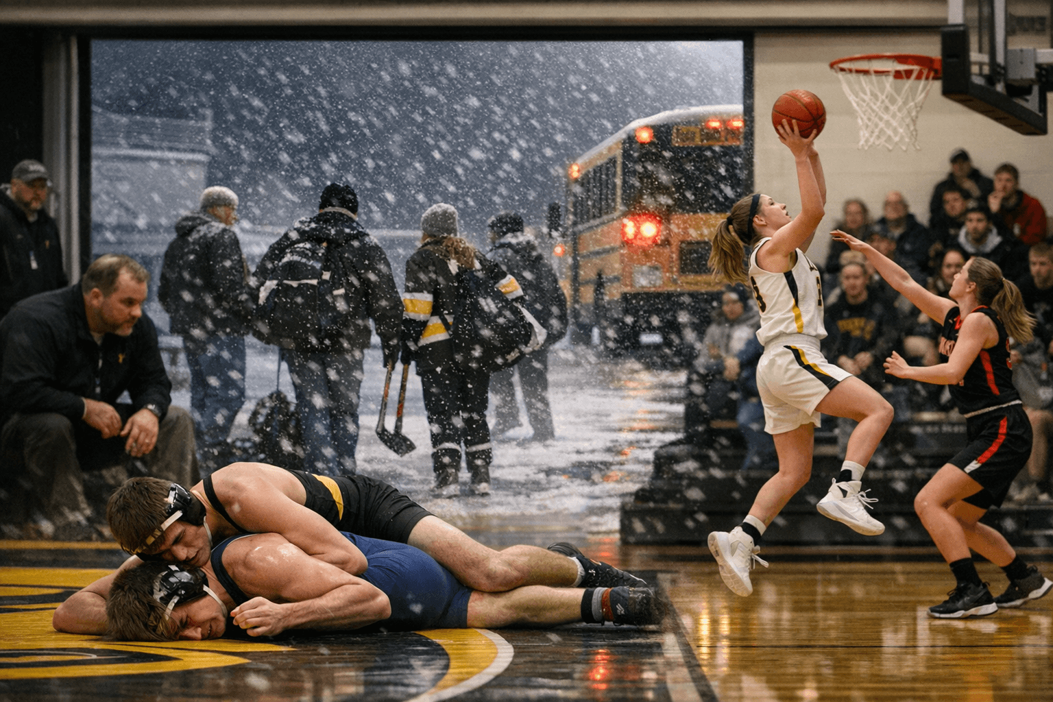 Perham High School Wraps Busy Week of Winter Sports