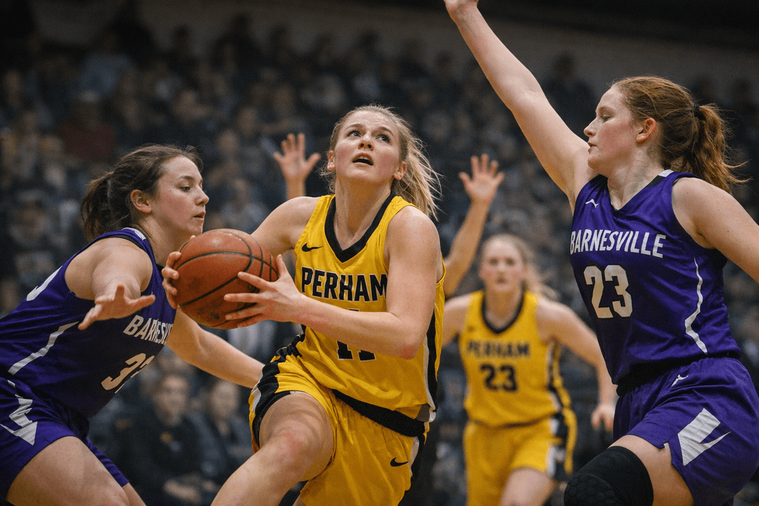 Perham Girls Basketball Rout Barnesville, Advance To 9 1