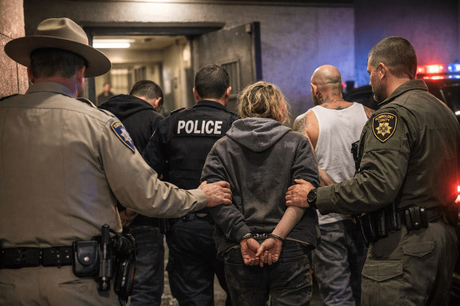 Humboldt County Booking Log Reveals Multiple Arrests December 20