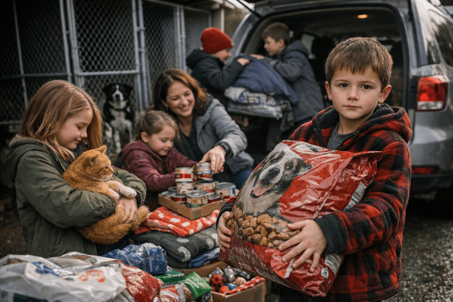 Island County students donate over $1,000 in pet supplies, honor classmate's memory