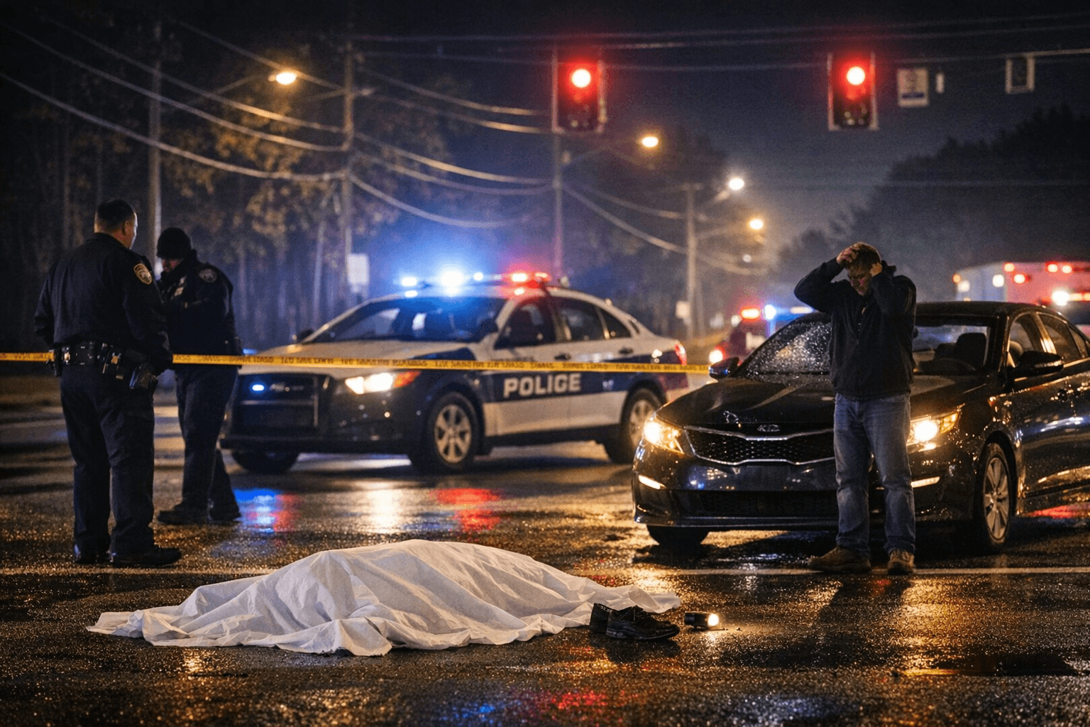 Pedestrian Dies After Being Struck at Tryon Road Intersection