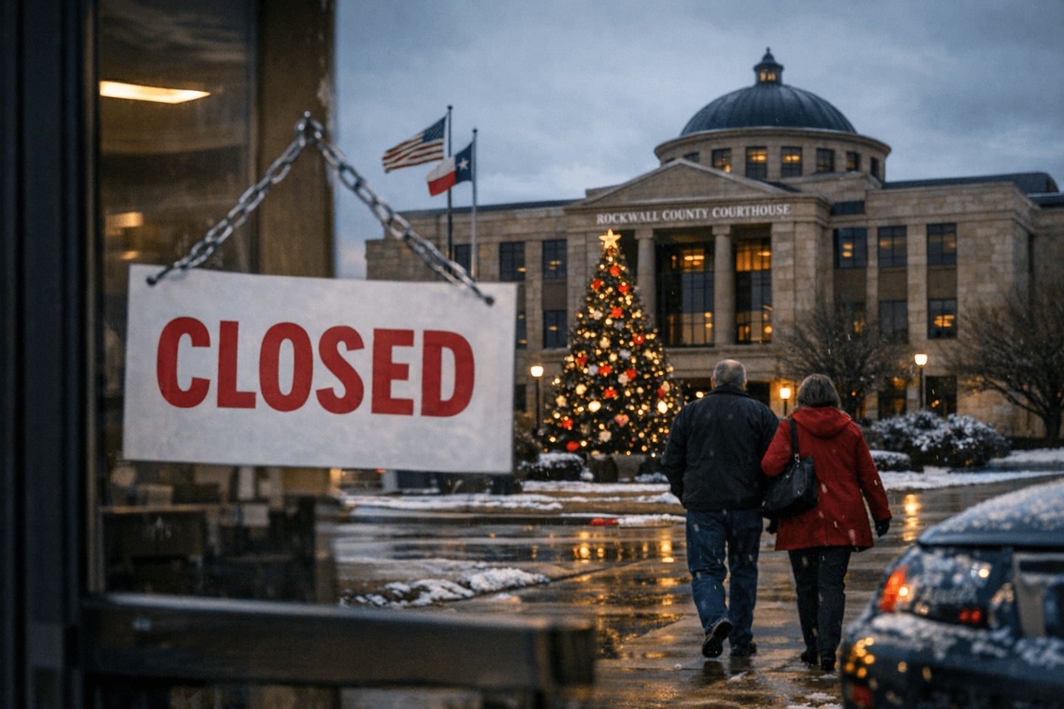 Rockwall County offices closed for Christmas and New Year holidays