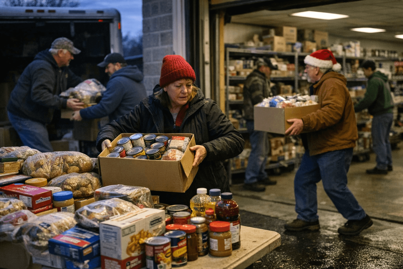 Community Food Drive in Jasper Breaks Record, Raises Nearly $7,000