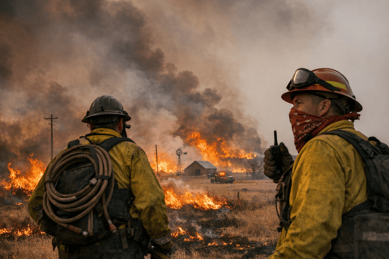 Multiple Wildfires Burn Eastern Las Animas County, Air Advisory Issued