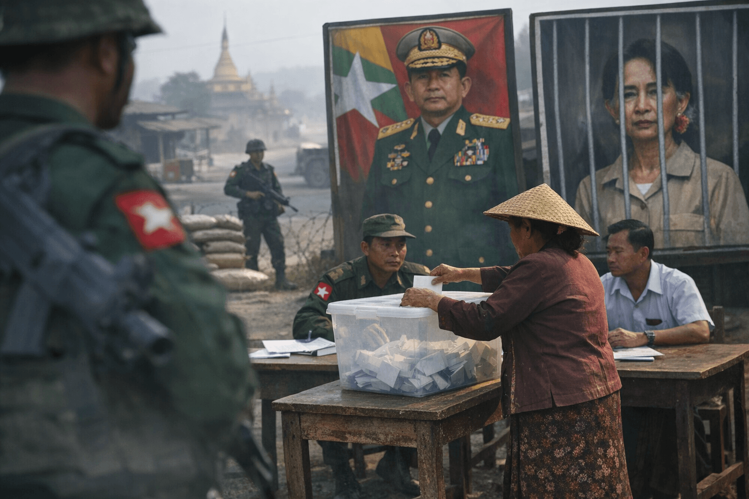 Myanmar Junta Announces Three Stage Elections, Critics Call Process Sham
