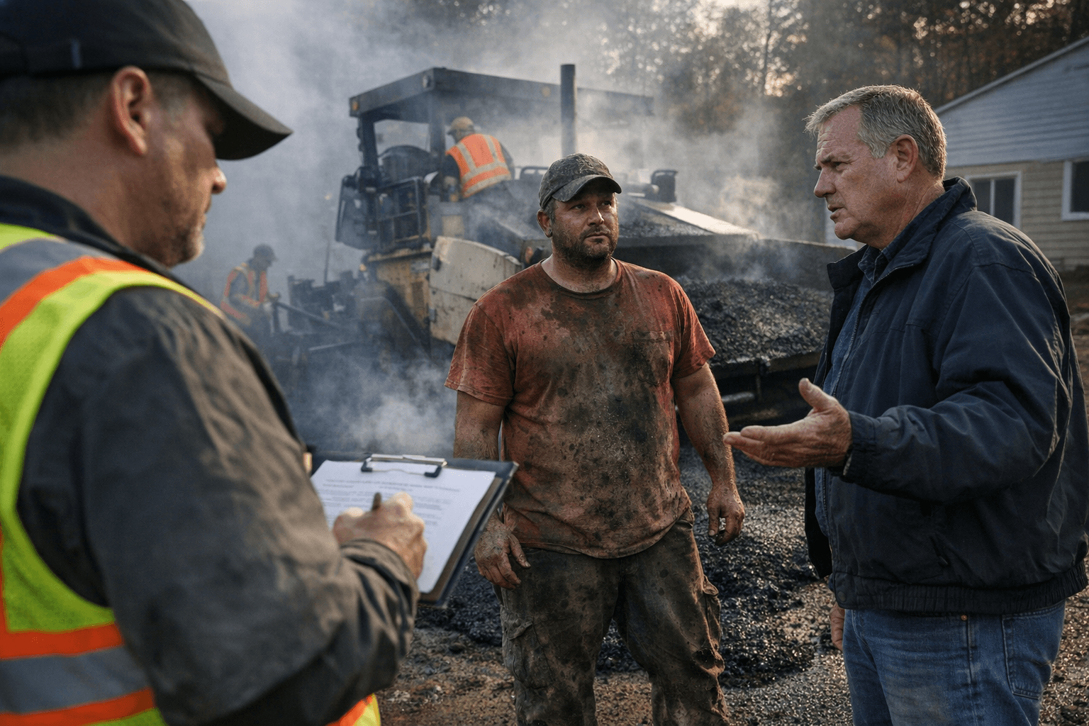 County Cites Out of State Paving Company, Local Owner Fined