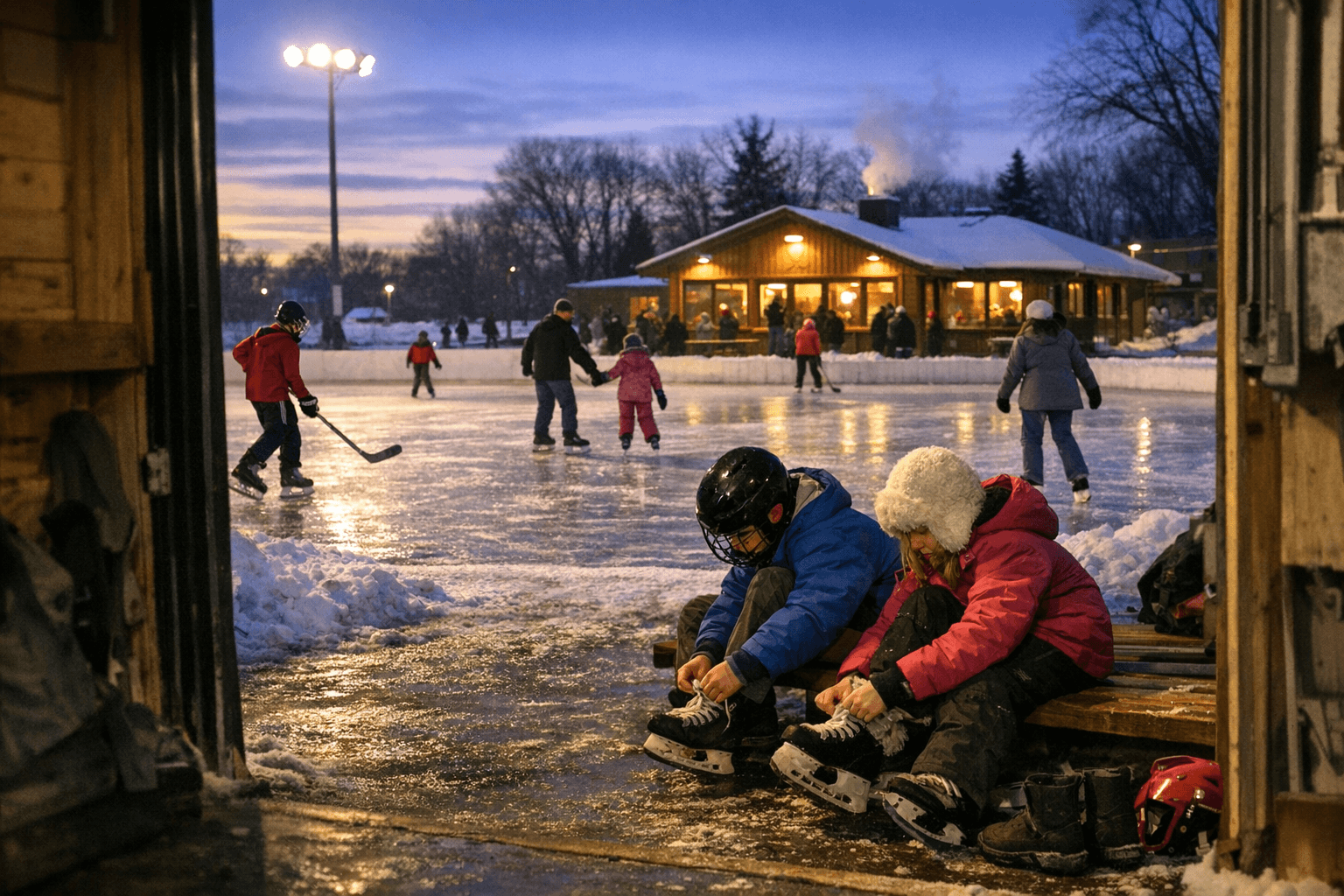 Peoples Park Warming House Opens for Winter Recreation in Detroit Lakes