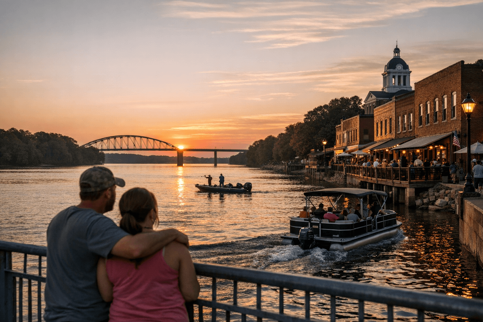 Tennessee River and Heritage Boost Decatur County Recreation and Economy