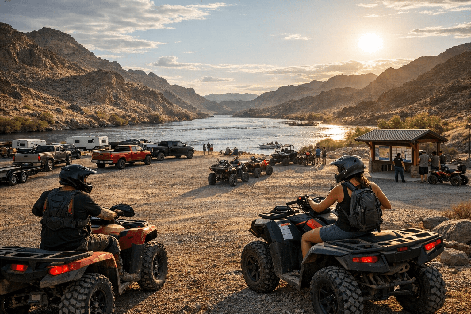 New OHV Staging Area at Buckskin Mountain Expands River Recreation