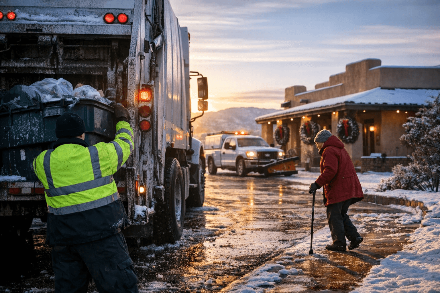 Sandoval County posts holiday closures, offers winter service reminders