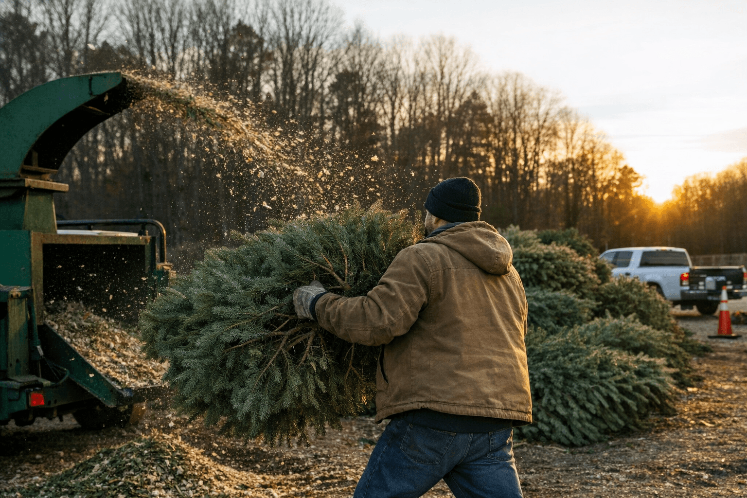 Wake County offers Christmas tree recycling, curbside and drop off options