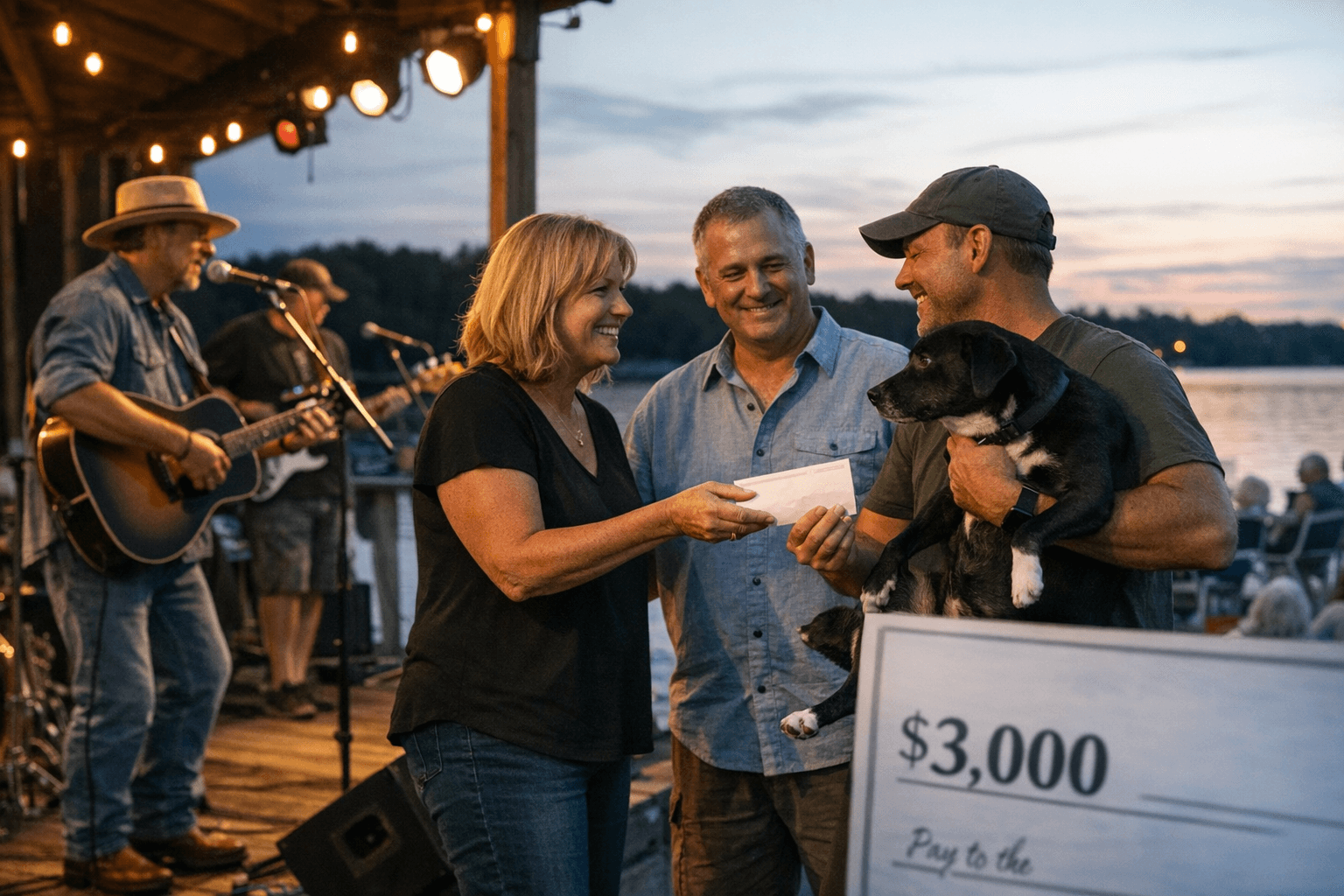 Music Series Donates to Great River Rescue, Supports Local Services
